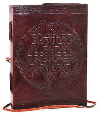 5" x 7" Celtic Cross leather w/ Latch