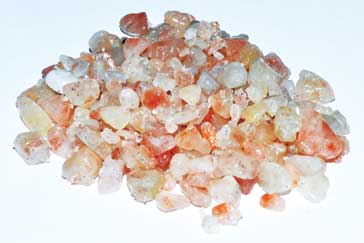 1 lb Sunstone tumbled chips 6-8mm - Click Image to Close