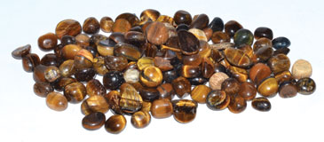 1 lb Tiger Eye tumbled chips 5-7mm - Click Image to Close