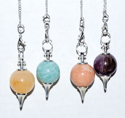 Various 7 Chakra ball pendulum - Click Image to Close