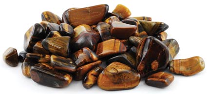 1 Lb Tiger Eye tumbled - Click Image to Close