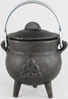 Plain Cast Iron Cauldron 3"