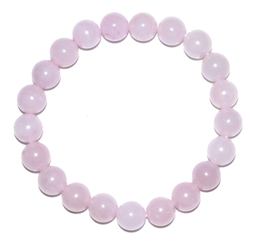 8mm Rose Quartz bracelet - Click Image to Close