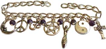 Amethyst Coexist bracelet