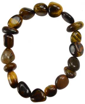 Tiger Eye gemstone bracelet - Click Image to Close