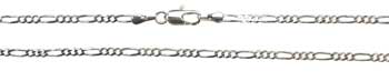 Figaro chain 20" - Click Image to Close