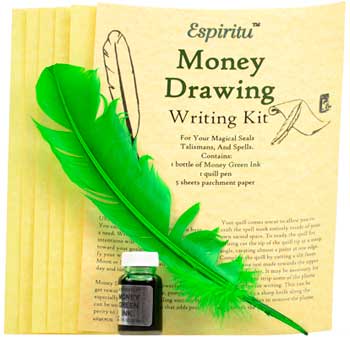 Money Drawing writing kit - Click Image to Close